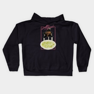 Alfredo Fettuccine Kids Hoodie